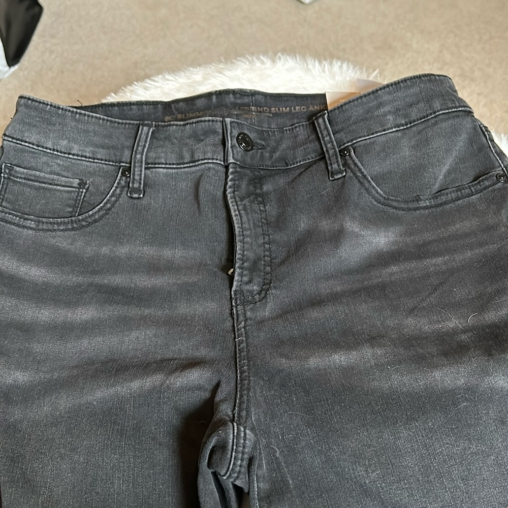 NWT embellished girlfriend jeans - Chico’s.  Size 1R, women’s 8